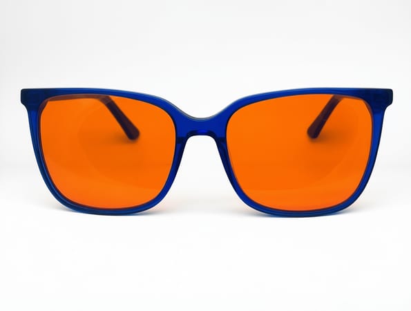 Mariana 2158 Crystal Blue blue light blocking glasses