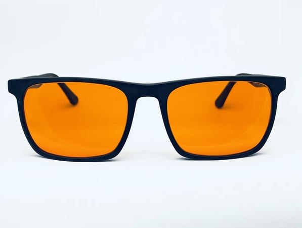 Rinaldo 1861 Matt Black blue light blocking glasses